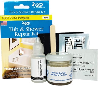 Reparatieset Bad Douche - Sanitair Herstel Kit - Lekkages Dichten - Eenvoudige Toepassing - 12.7 x 10.16 x 4.57 cm