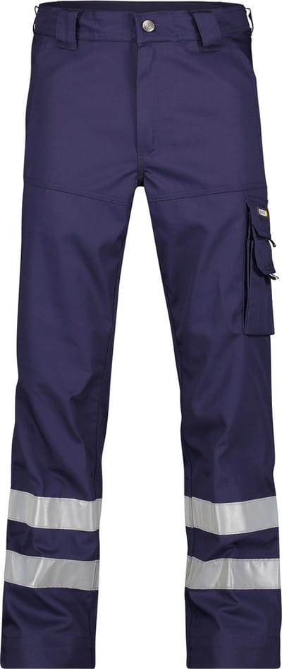 Werkbroek met reflecterende banden