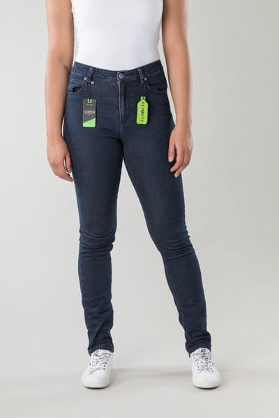 New Star - Ladies Recycle - Dark Wash Slim fit stretch denim Repreve - maar W33/L32