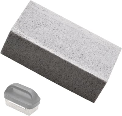 Pumice Stone Grill Cleaner - Grillsteen Schoonmaakblok - Grill Reinigen - Natuurlijke Schuurkracht - 16.9 x 15 x 4.7 cm