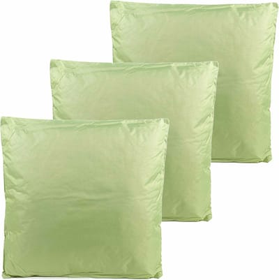 Anna's collection buitenkussens - 3x - mintgroen - 60 x 60 cm - binnen/buiten