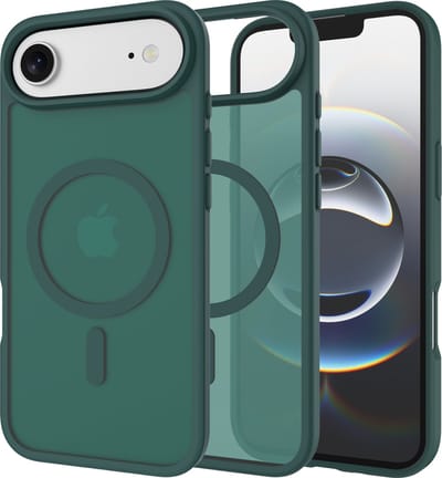 Just in Case hoesje geschikt voor iPhone Air - Compatibel met MagSafe - Military Grade Backcover - Groen