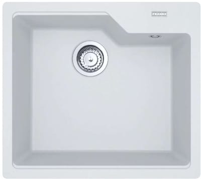 Franke Urban - UBG 610-56 fragraniet spoelbak, 56x50 cm, ijs wit 114.0700.064