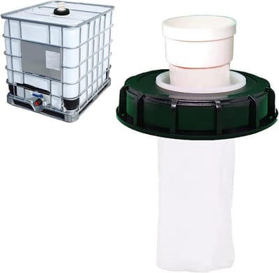 IBC Deksel met filter - Regenwaterfilter - 165 mm