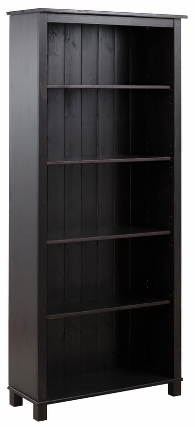 Pivo - Bookcase with 4 shelves in pine havana (171 x 77 x 31 cm)
