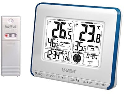 Weerstation voor binnen en buiten - Temperatuur, Luchtvochtigheid en Maanfase