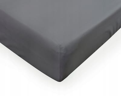 Hoeslaken jersey met lycra 120x200cm - Antracietgrijs