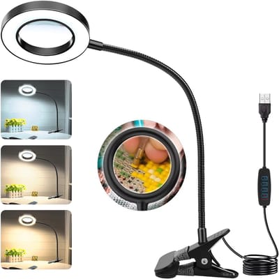 KZQ 48 Led Full Spectrum Plantengroeilicht Voor Binnen - Plafondmontage Met Automatische Timer 3 9 12 Uur - 3 Kleuren En 10 Dimbare Standen - 4 Koppen 8 9cm - Wit