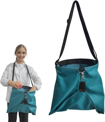 Plukschort - Tuin Schort - Fruit Plukken - Waterafstotend Materiaal - 40x38x28cm - Groen