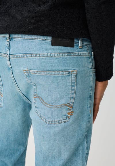 camel active 5 Pocket Slim Fit Jeans - Maat menswear-30/32 - Licht Blauw