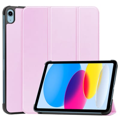imoshion Tablet Hoes - Geschikt voor Apple iPad 11 2025 A16 / iPad 10e generatie (2022) 10.9 inch - Trifold Bookcase - Roze