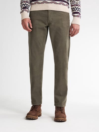 Petrol Industries - Heren Russel Corduroy Jeans Manistee - Groen - Maat W29L32