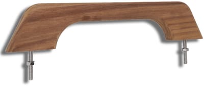 Dailygoody - Teakhouten Handrail 30 cm - Weerbestendige Bootarmleuning met M6x40 Bouten