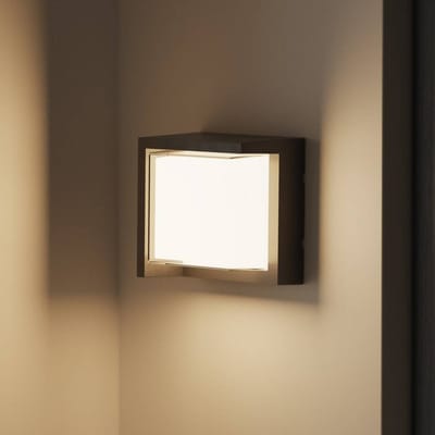 Forlight LED wandlamp Creu, lengte 17 cm, zwart