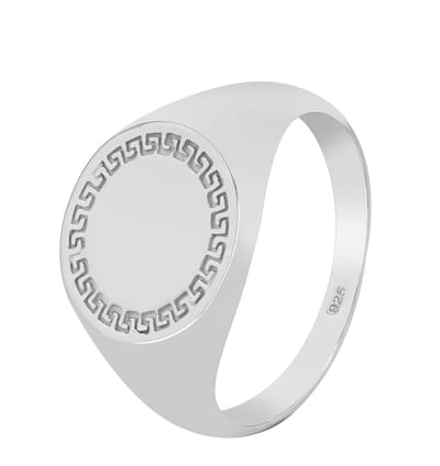 AKZENT Akzent damesring "Ione" van 925 Sterlingzilver, gerhodineerd, duurzaam, Gr. 54-60