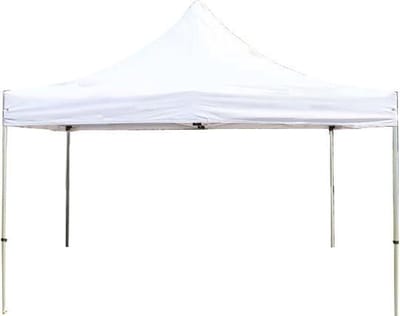 4x4 m Easy Up partytent Vouwpaviljoen, PROFESSIONAL alu 40mm, wit