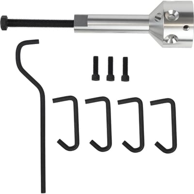 Naaf Ventilatorblad Blowerwiel Trekker, Naaftrekker, Ventilatorblad Trekker Perfect voor 58'' Riem Aandrijving en zilver