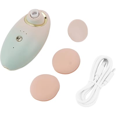 Elektrische Poederpuf Applicator Nat Droog met 2 Poederpufjes Elektrische Make-up Spons Tools voor Poeder beige