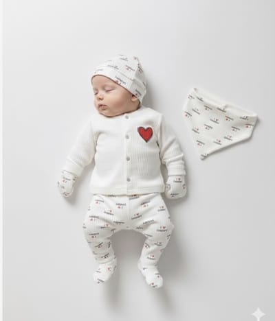 Mummy daddy - 5-delige newborn kledingset - Jongens/meisjes - Baby - Newborn set - Babykleding - Babyshower cadeau - Kraamcadeau - Babykleding