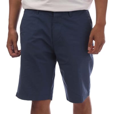 Timberland Chino-short van katoenpopeline voor heren van Topsfield (Donkerblauw)