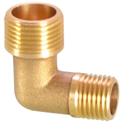 Dailygoods- Schroefdraadfitting 90° Elleboog - Messing Connector - BSP Mannelijk/Vrouwelijk - Slijtvast en Duurzaam - Corrosiewerend - Hoge Drukbestendigheid - Elleboogfitting