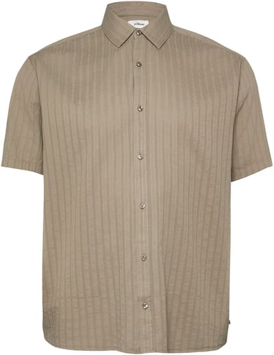 Standaard Korte Mouwen Katoenen Shirt s.Oliver