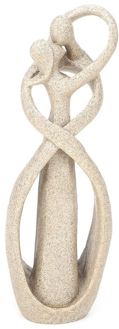 Store_8 - Zandsteen Beeldje - Sculptuur Liefhebbers - Kunst Ambacht - Bureau Woondecoratie - Huwelijkscadeau - Ornamenten voor Kantoor - 7D x 7B x ...