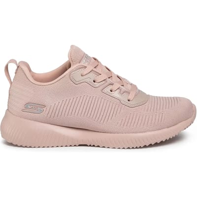 Skechers Bobs Squad Tough Talk dames sneakers - Roze - Extra comfort - Memory Foam
