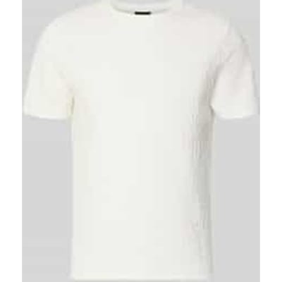 T-shirt met logomotief en ronde hals
