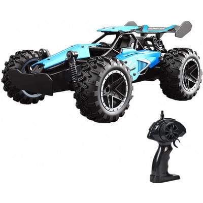 RC Auto Afstandsbediening Auto RC Raceauto 1/18 2.4GHz RC Drift Auto RTR Speelgoed voor Kinderen Jongens blauw