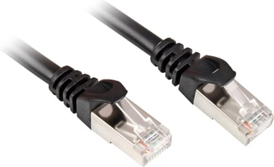 Sharkoon patch cable - black - Zwart