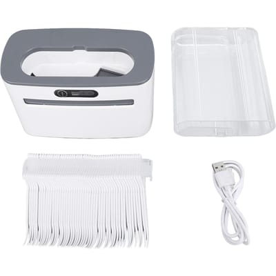 Automatische Floss Pick Dispenser Infrarood Sensing Auto Elektrische Dispenser Flosshouder met 100