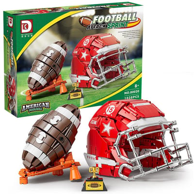 Hoge Kwaliteit Amerikaanse Hoge Kwaliteit Sport Hoge Kwaliteit Bouw Collectie kit - Hoge Kwaliteit Honkbal Hoge Kwaliteit & Hoge Kwaliteit Voetbal with box