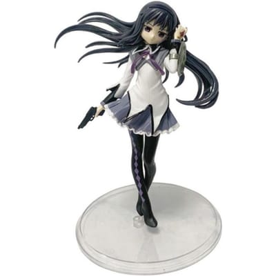 Nieuw 17cm Anime Madoka Magica Figuur Akemi Homura PVC Model Verjaardagscadeau Ornamenten Verzamelbare Speelgoed Kinderen Verjaardagscadeau black