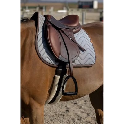 Zadeldek voor paarden Equithème Tweedytan