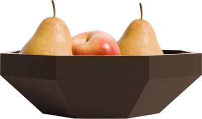 Fiastra® Horizon - fruitschaal - zwart - 25 cm