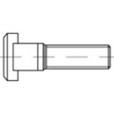 TOOLCRAFT 112516 T-gleufschroeven M10 50 mm Vierkant DIN 787 Staal 25 stuk(s)