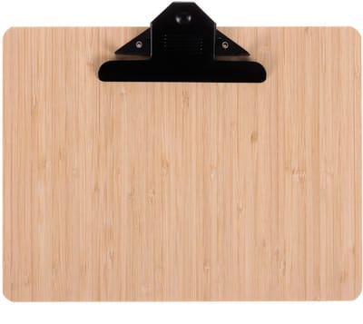 Europel Klembord - Clipboard - Bamboe - A4 liggend - 29,7 x 21 cm - 1 stuk