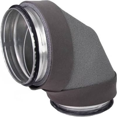 Econox Thermoduct geÃ¯soleerde bocht 90 graden diameter 315 mm