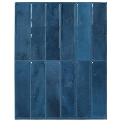 vidaXL - Rechthoekige - Tegel - 50 - pcs - Blauw - 29 - x - 23 - x - 0,08 - cm