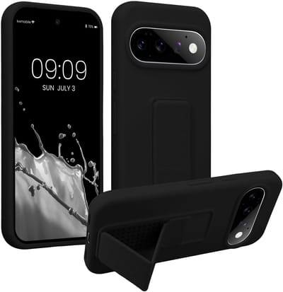 kwmobile back cover voor smartphone - geschikt voor Google Pixel 11 - 1x beschermhoesje van kunststof - In zwart
