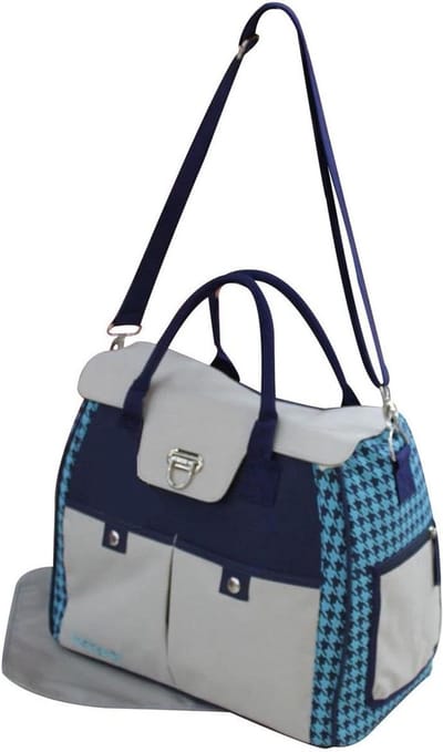 Baby Luiertas Set - Verzorgingstas Baby - Dagje Uit - Waterafstotend Polyester - 40x30x20 cm - Blauw