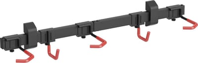 VDD Fiets Ophangsysteem - Muurbeugel Fiets - Fiets Ophangbeugel - Fietsenrek - Fietsbeugel - Ophangbeugel Voor 3 Fietsen - Zwart