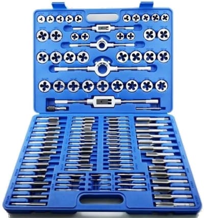 Tapset 110-delig Draadtapset M2 - M18 tappenset voor schroef draadsnijset