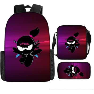 Rugzak NINJA KIDZ Etui Schoudertas Rugzak Grote Capaciteit Reistas Beste Cadeau voor Jongens en Meisjes