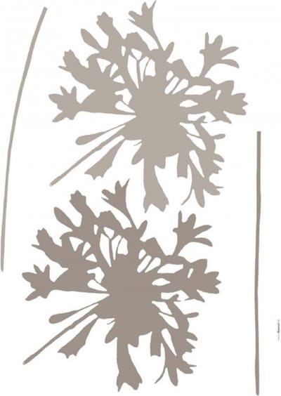 Komar - Muursticker - Paardenbloem - Zelfklevend - Muurdecoratie - Stickers - 50 x 70 cm