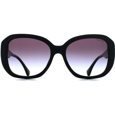 Ralph by Ralph Lauren RA5321U 50018G glanzend zwart gradiënt grijs zonnebril