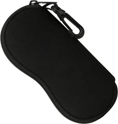 Zachte Neopreen Brilhoes met Riemclip - Ultralicht en Ideaal voor Reizen, Buitensport en Brilopslag