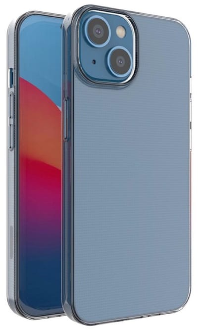 Casecentive Silicone case iPhone 14 Pro Max transparant