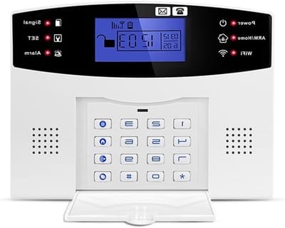 Slim Alarmsysteem - Huisbeveiliging Kit - Woning Beveiligen - App Bediening - 18x13.5x3cm - Zwart